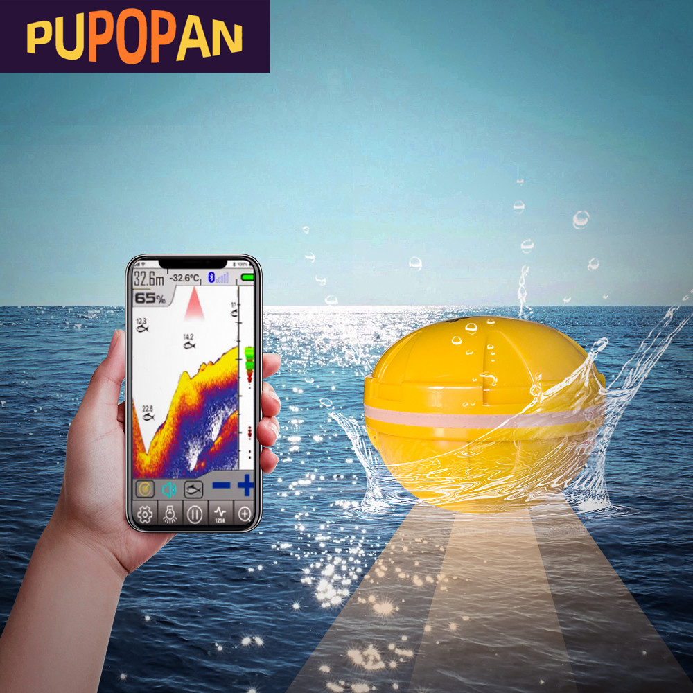 PUPOPAN 100M Brand New Smart P - Fish Finder Gps recensione e prezzo