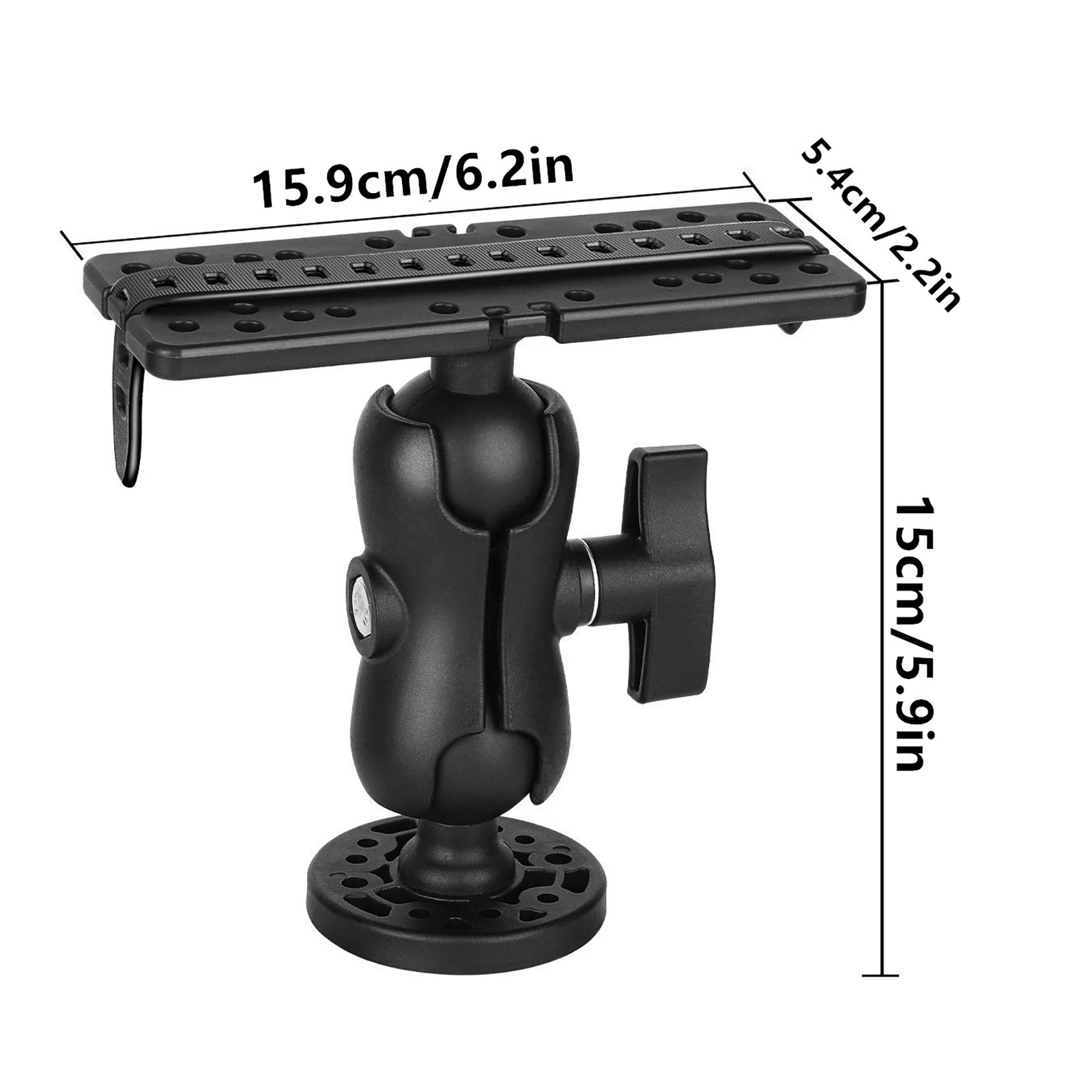 360 °   Supporto regolabile pe - Fish Finder Mount recensione e prezzo