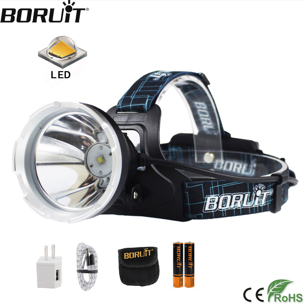 BORUIT B10 LED faro Super lumi - Fish Finder Charger recensione e prezzo