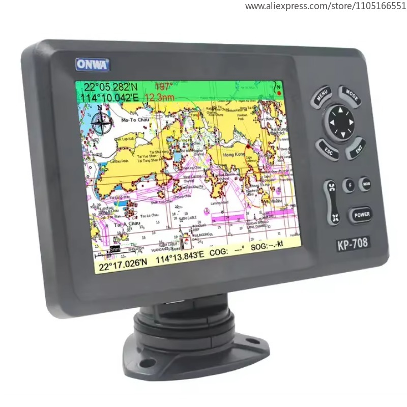 KP-708 Plotter grafico di navi - Fish Finder Gps recensione e prezzo